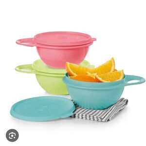 Tupperware Thatsa Bowl Extra Mini Bowls set of 3